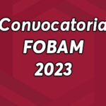 Convocatoria FOBAM 2023